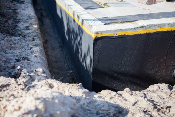 Professional Crawl Space Encapsulation technician working in Parlin, NJ